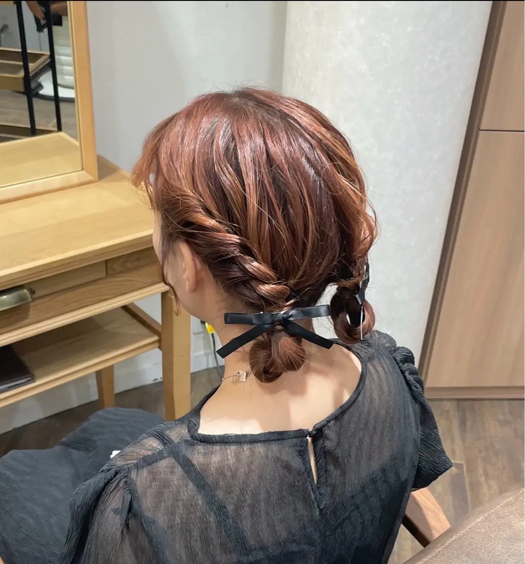 ヘアアレンジ 柔らかhair🌼/ 透明感🫧/みなほのヘアスタイル