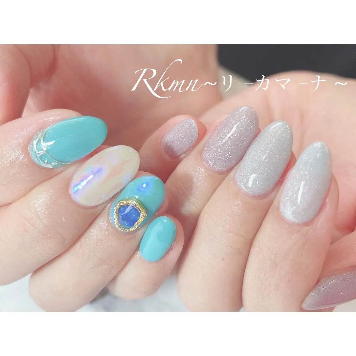 ネイル アートネイル フレンチネイル ジェルネイル グラデーション シンプルネイル ハンドネイル フットネイル ハンドケア Rkmn ~リ-カマ-ナ~のネイルデザイン