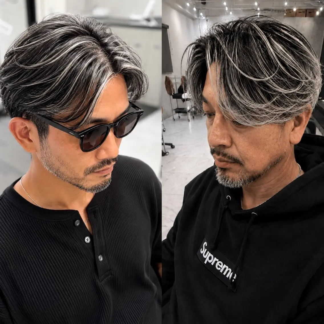 ミディアム カラー メンズ 【垢抜け】メンズ特化 栄/名古屋/山本貴大のヘアスタイル