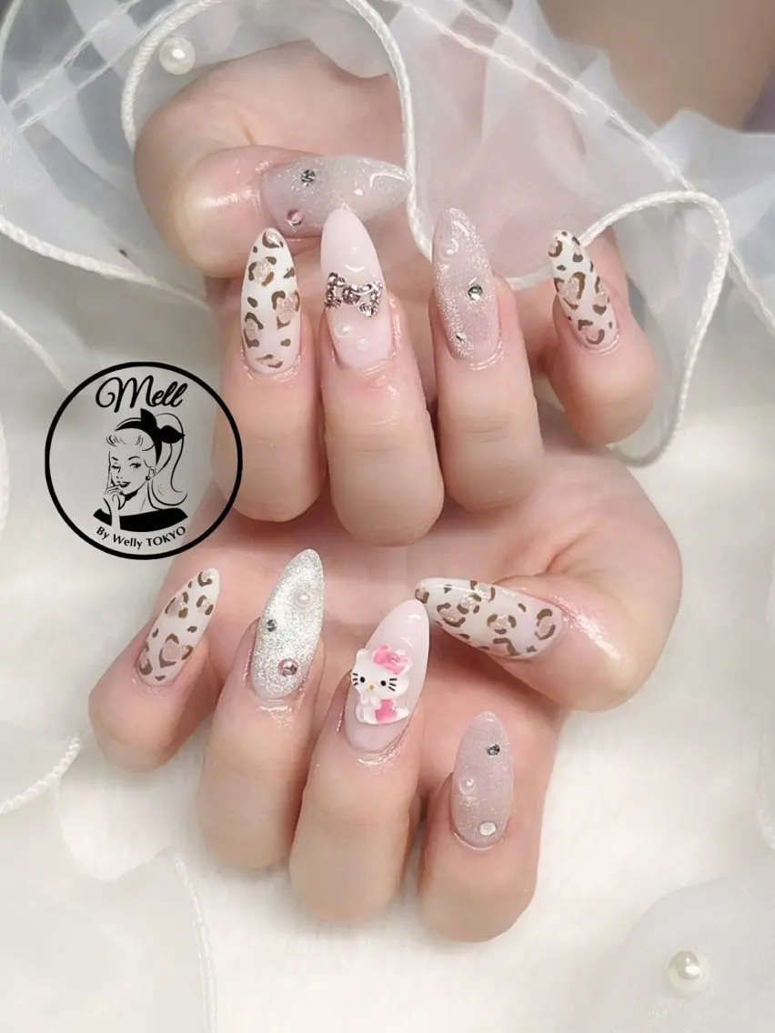 ネイル ハンドネイル AYU💅ワンホン& 推し活ネイル💕のネイルデザイン