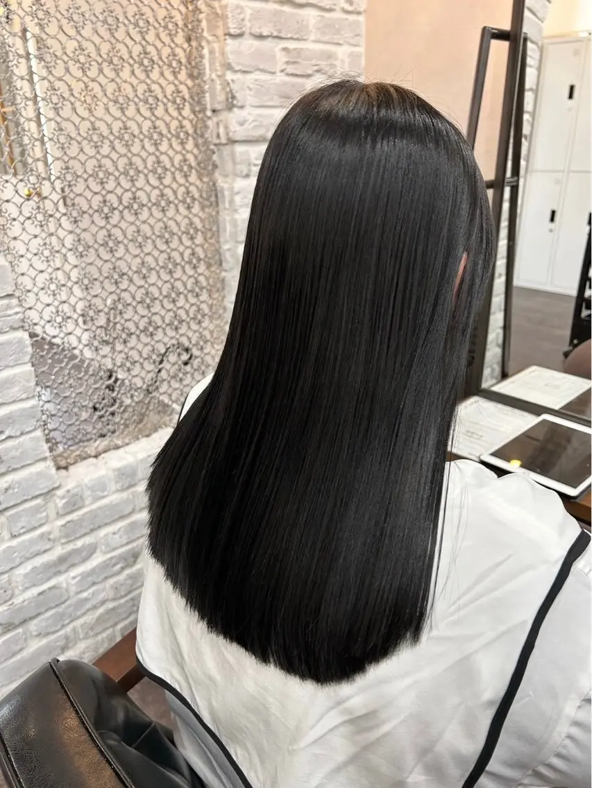 縮毛矯正 Mejia Riseのヘアスタイル