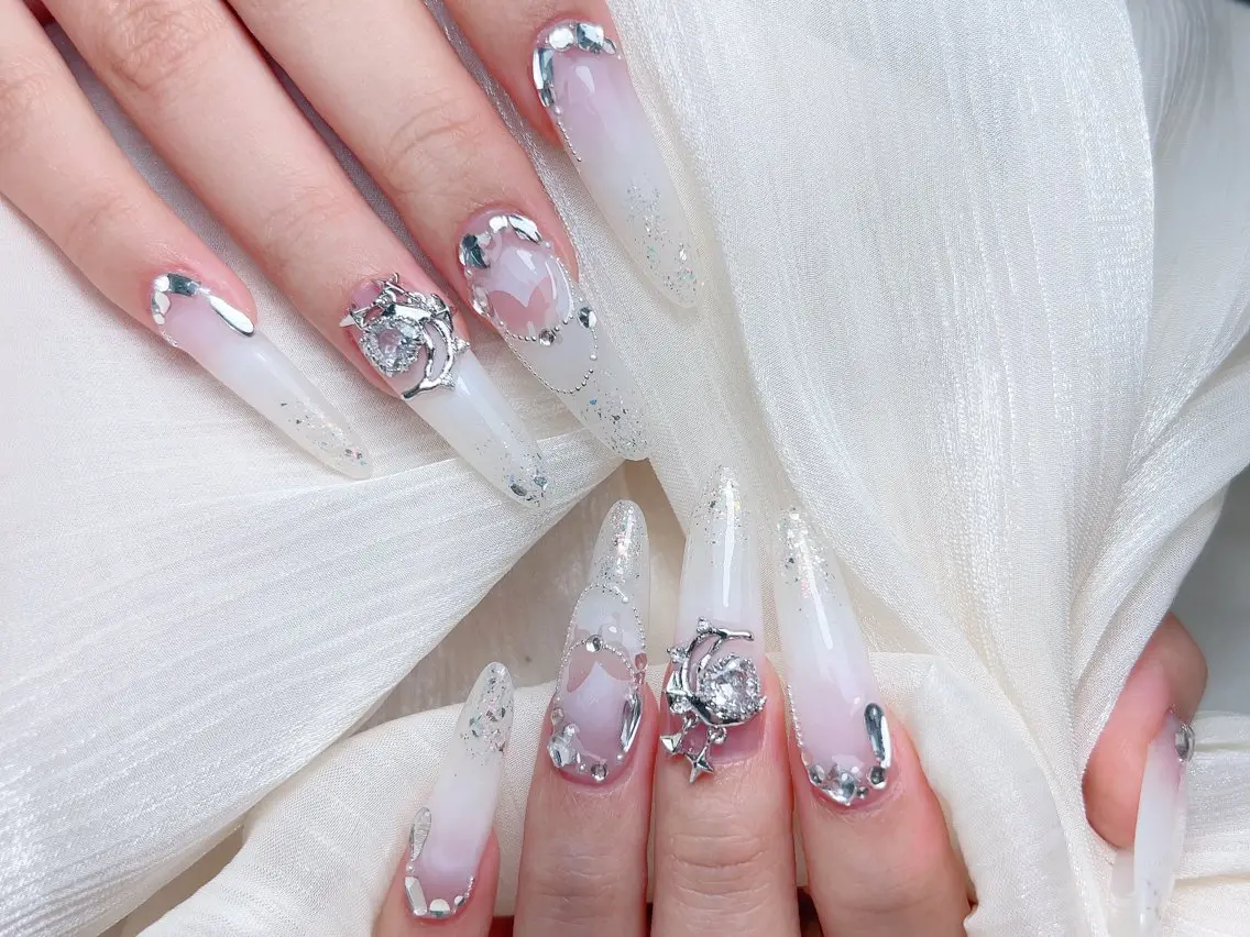 ネイル ハンドネイル M 🌷Nail 長さだし専門店のネイルデザイン