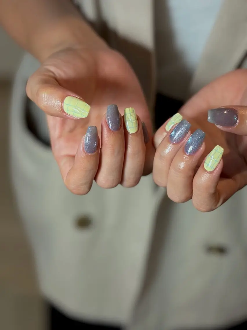 カラー ハンドネイル MARU NAIL Hinaのネイルデザイン