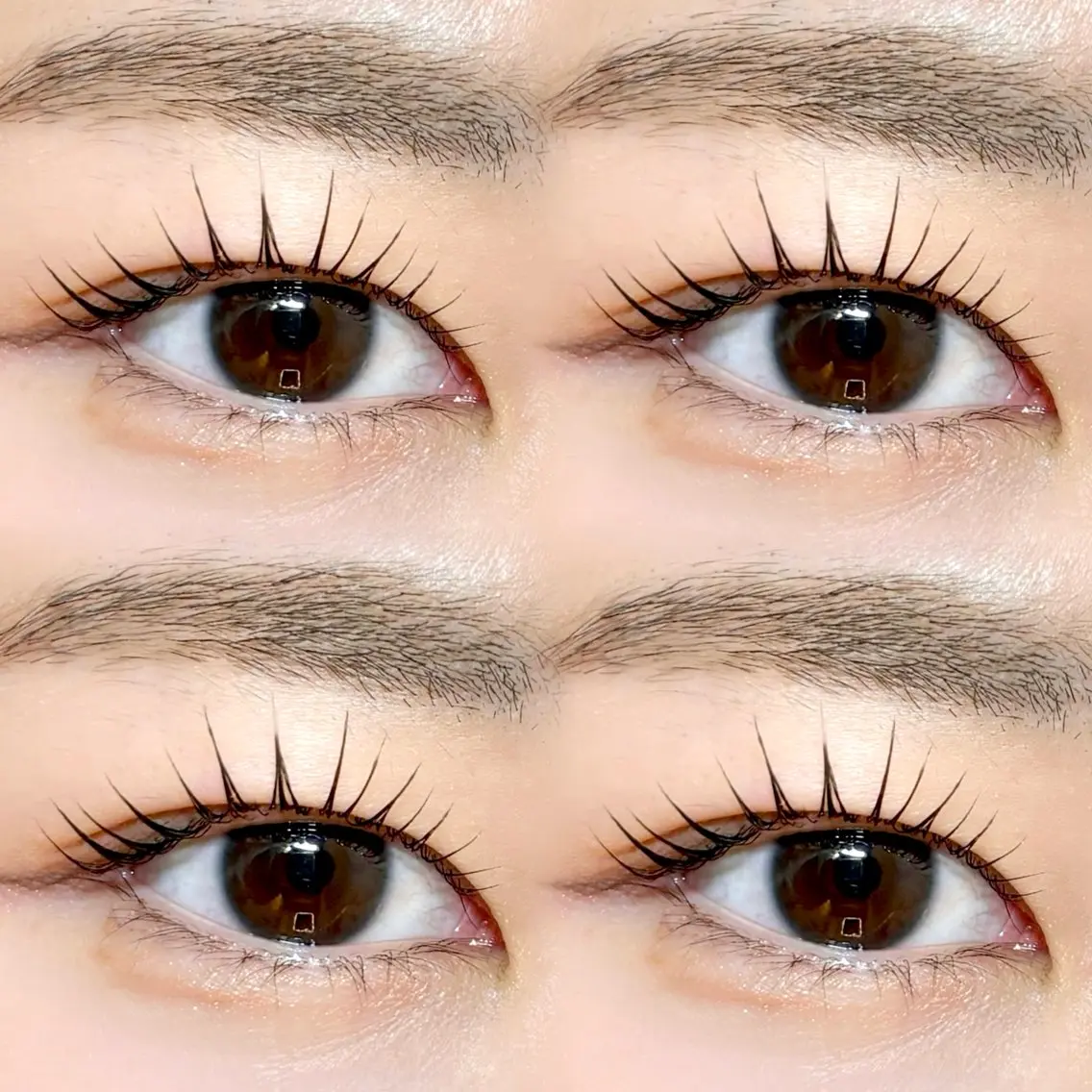 マツエク・マツパ ナチュラル パリジェンヌラッシュリフト まつげパーマ 一重×まつ毛パーマ 表参道eyelist KONOMIのマツエク・マツパデザイン