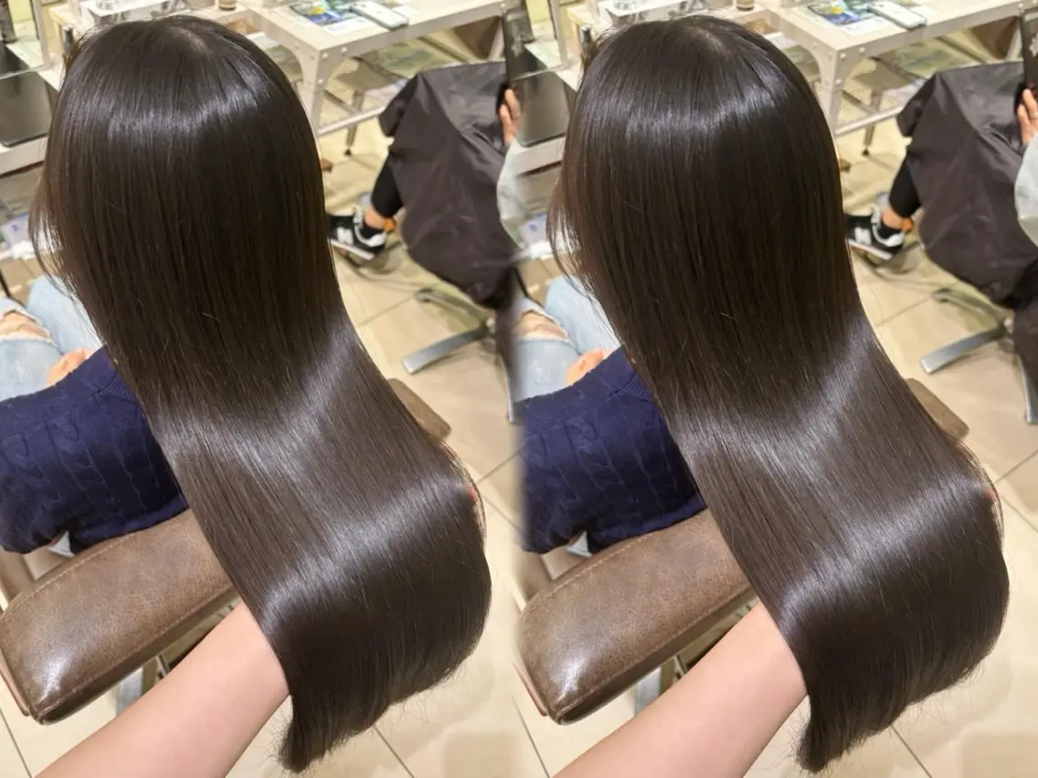 ロング トリートメント 沙瞳sara🎀🫧 /カラーNo.1のヘアスタイル
