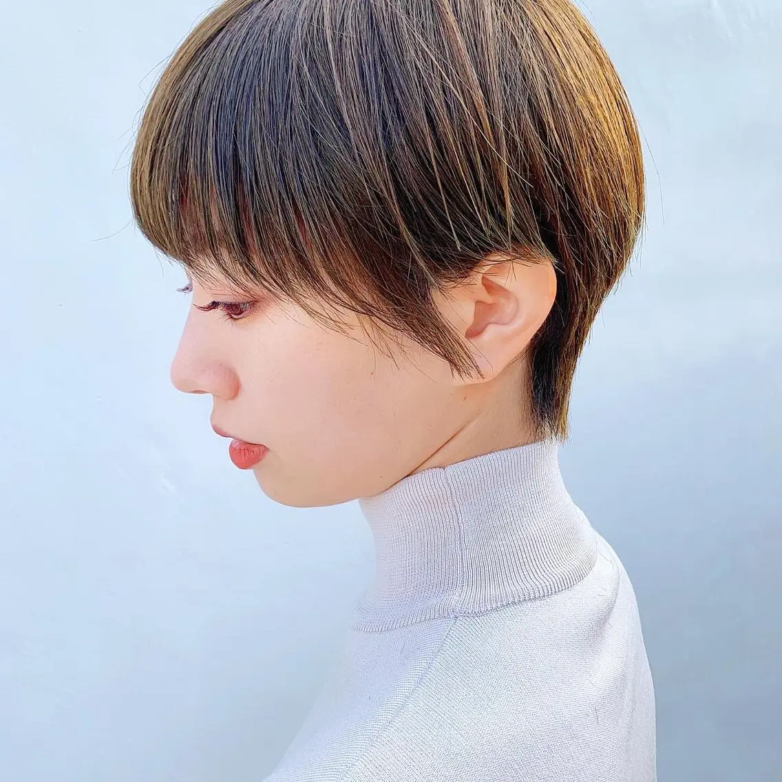 ショート カラー 中川 竜誠のヘアスタイル