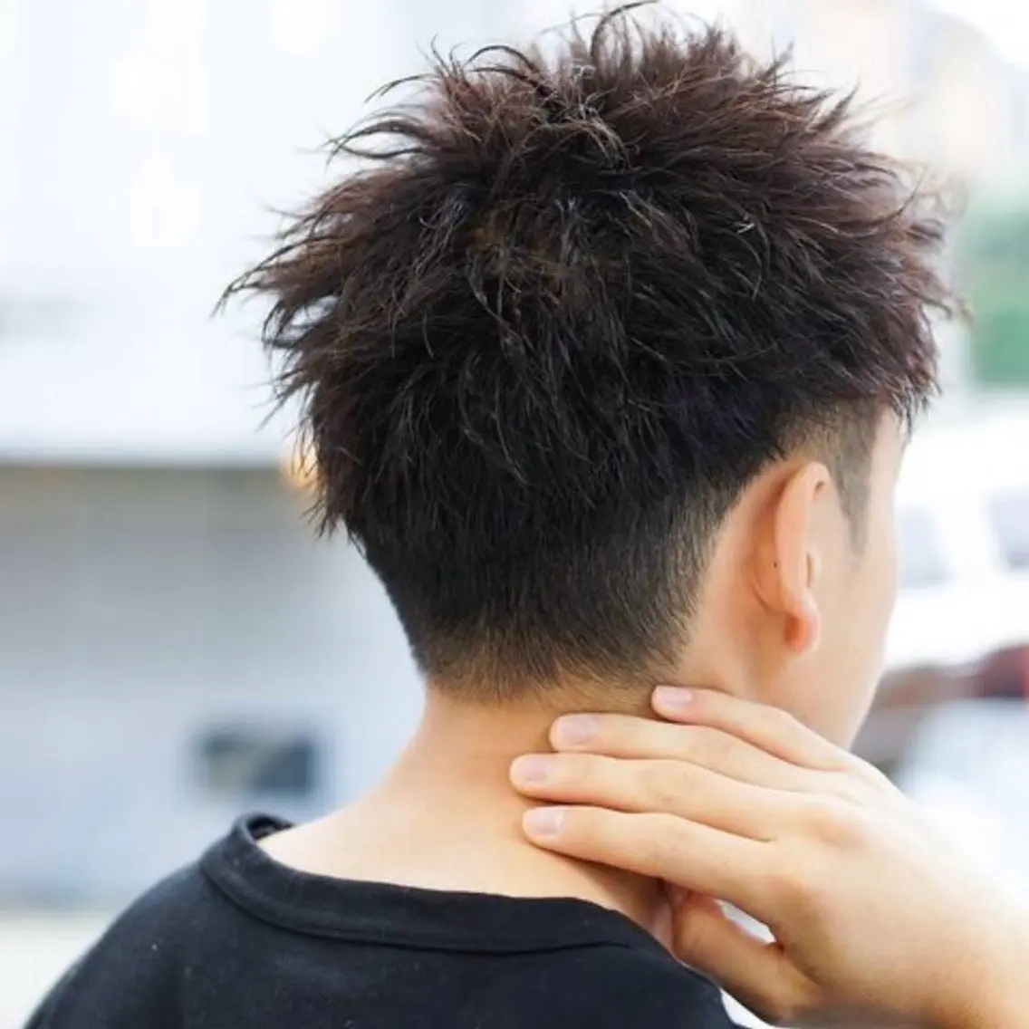ショート メンズ monde 西田店のヘアスタイル