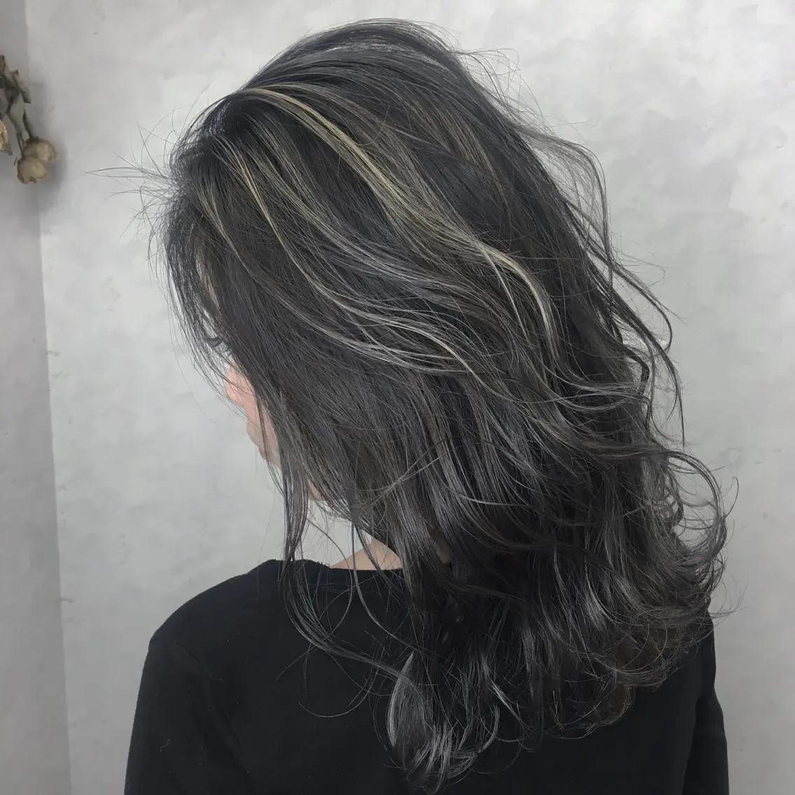 セミロング ハイライト 🌟miyuki モデルさん大募集のマツエク・マツパデザイン