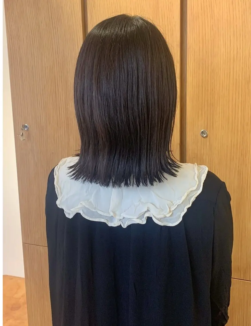 ミディアム カラー ベージュカラー ブラウンカラー ブラウンベージュ ヘアカラー 立川/ナチュラル/ 透明感カラーYUJIのヘアスタイル