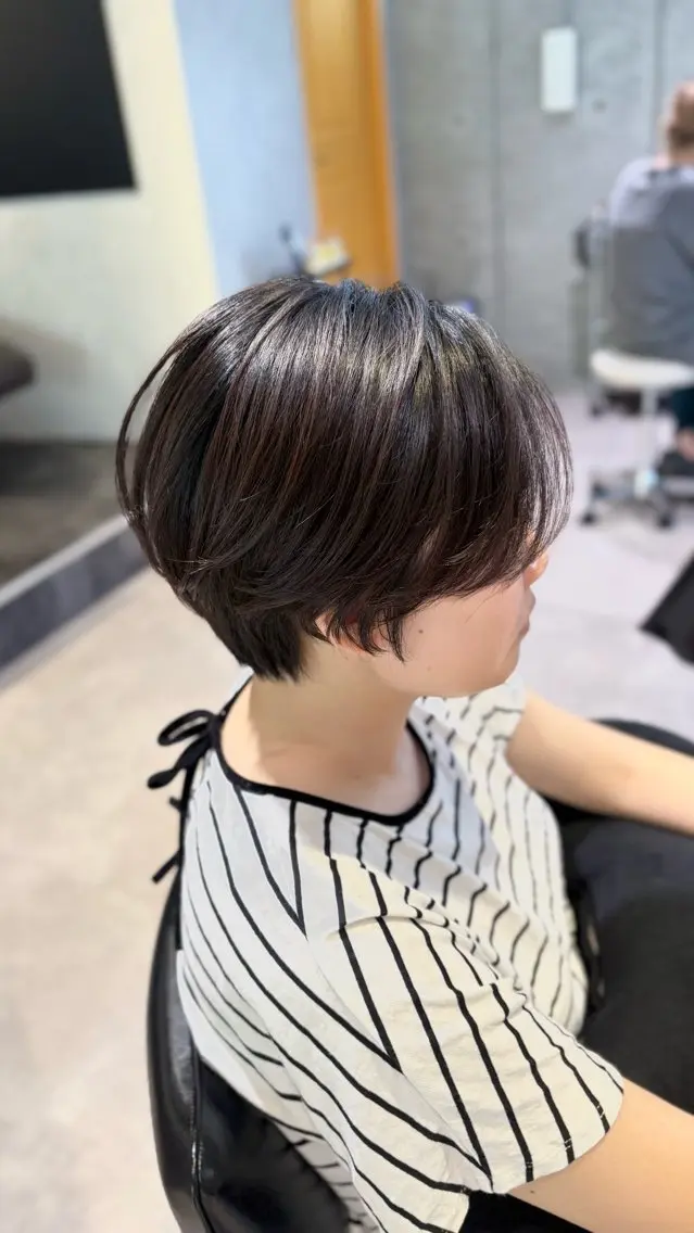 ショート ショートヘア カット 大人似合わせショート 🇫🇷YUTAROのヘアスタイル