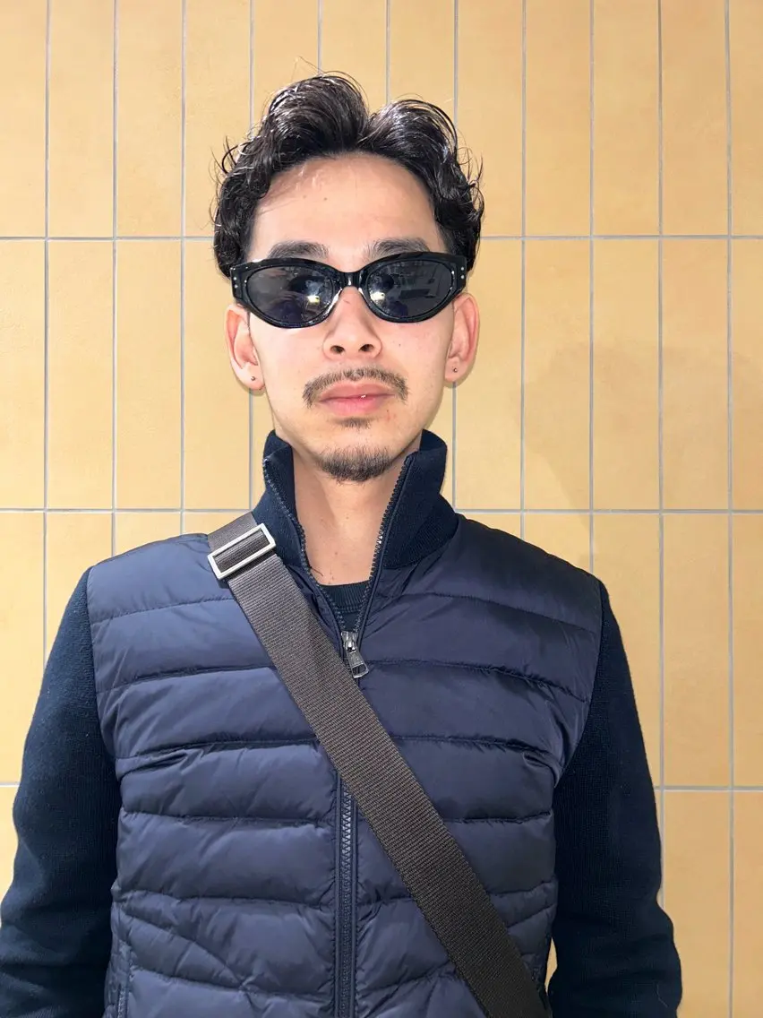 ショート カット パーマ 中西 遥聖のヘアスタイル