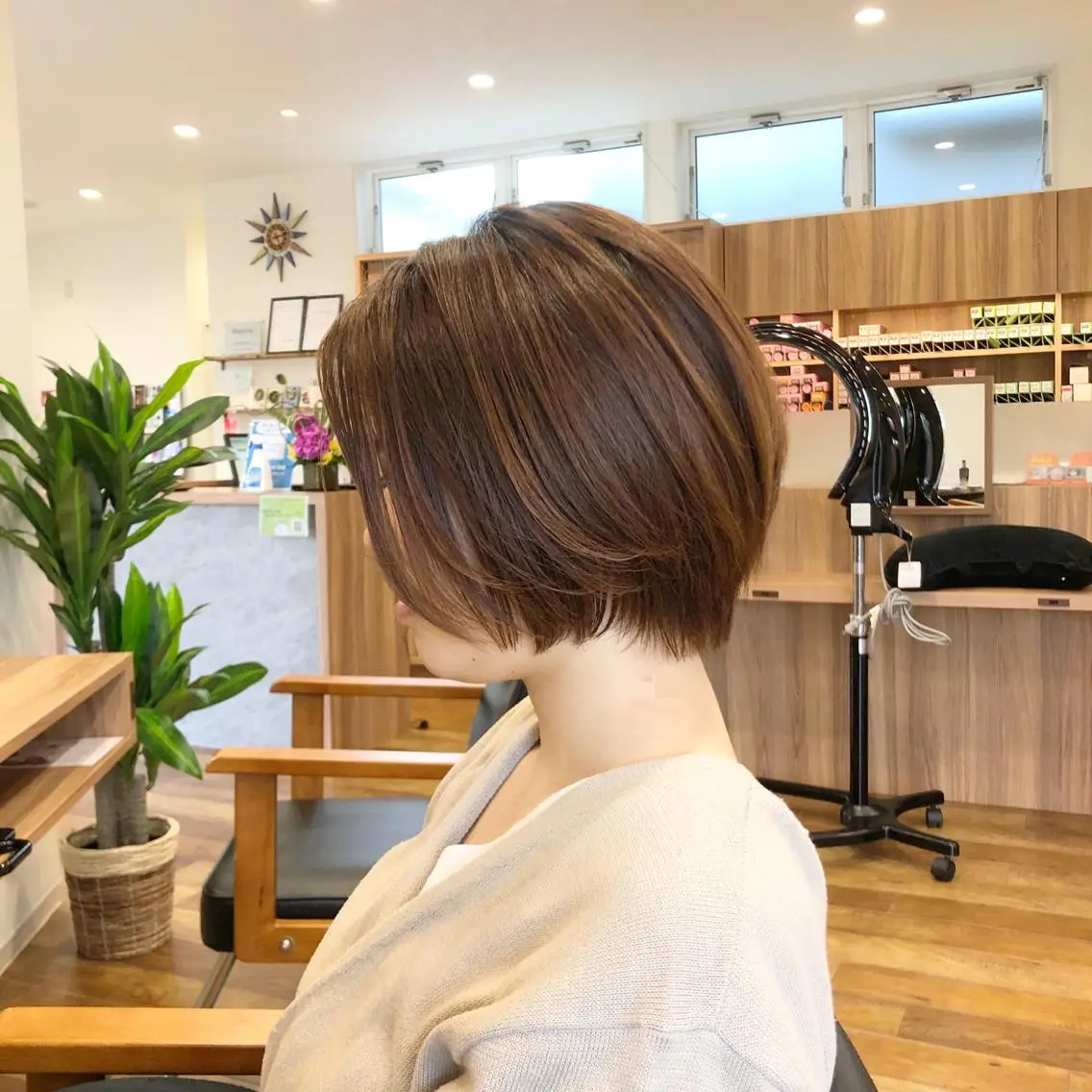ショート パーマ ショートヘア ストレートパーマ 佐藤 剛のヘアスタイル