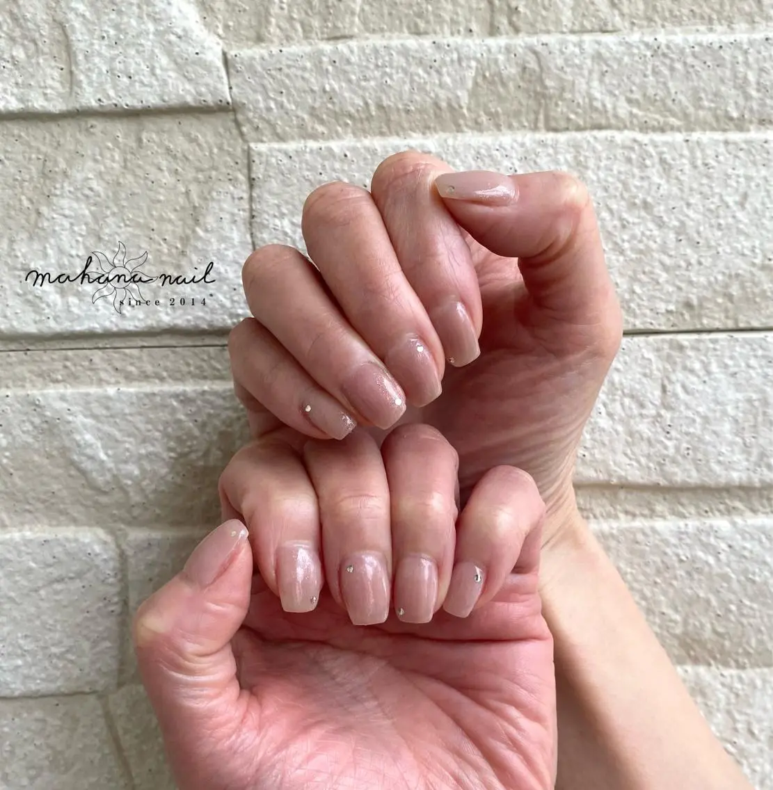 ネイル ワンカラーネイル mahana nailのネイルデザイン