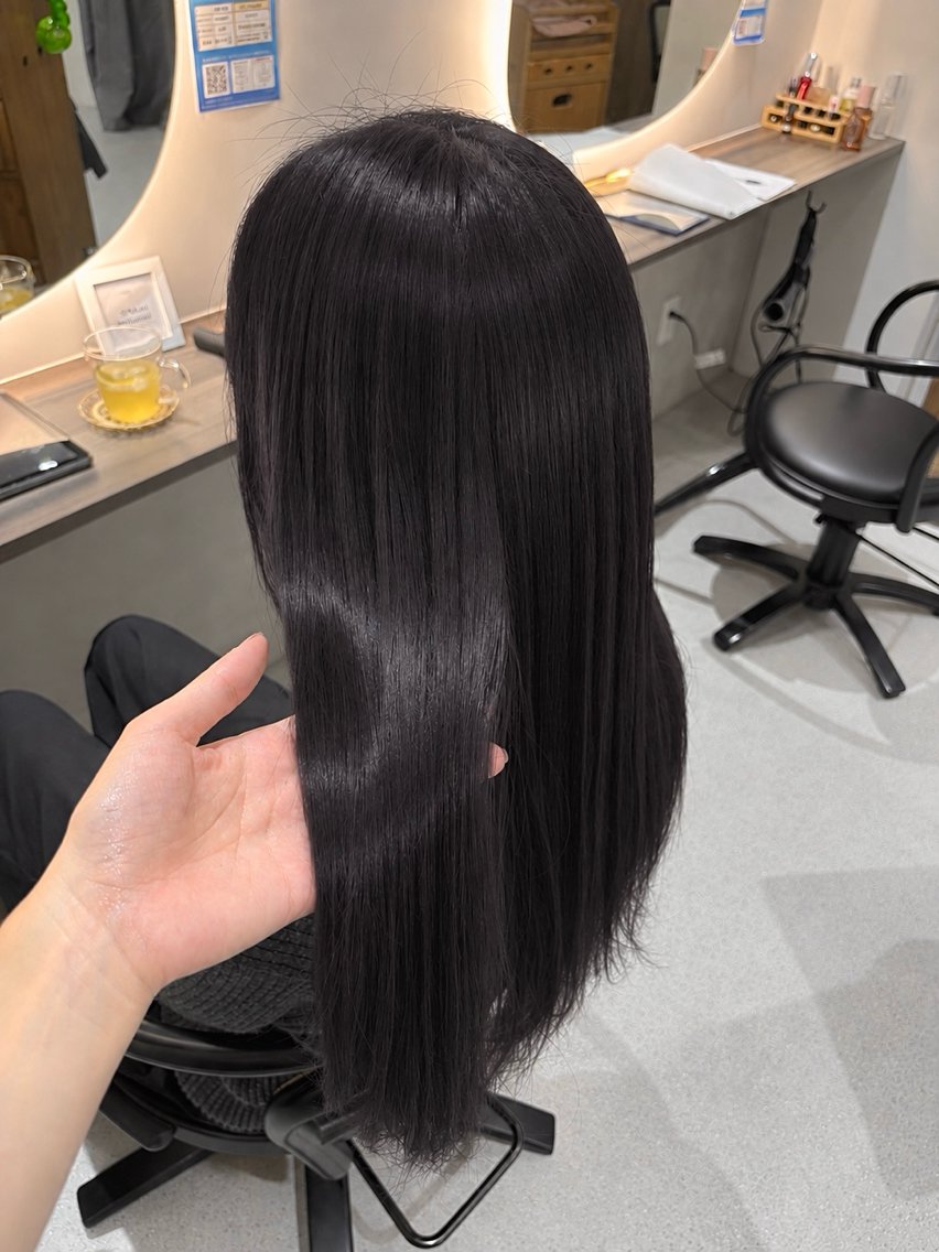 カラー ヘアカラー 池谷 茉耶のヘアスタイル