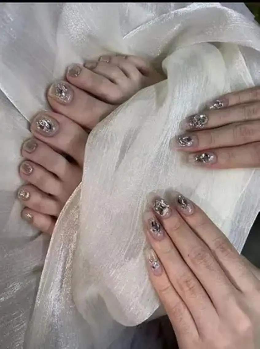 HAND&FOOT★ハンド&フットセット★持ち込みデザインの写真