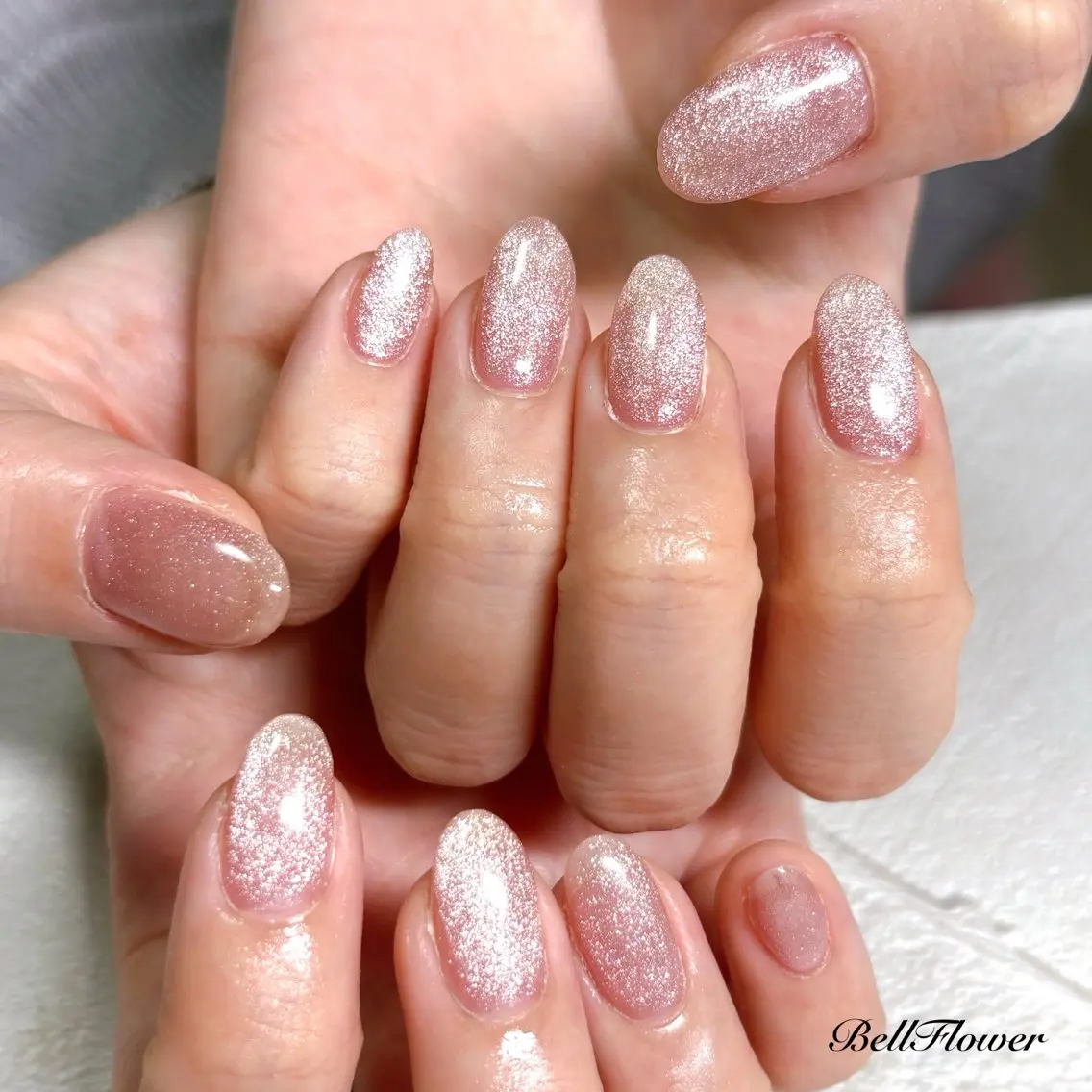ネイル ハンドネイル Bell Flowerのネイルデザイン