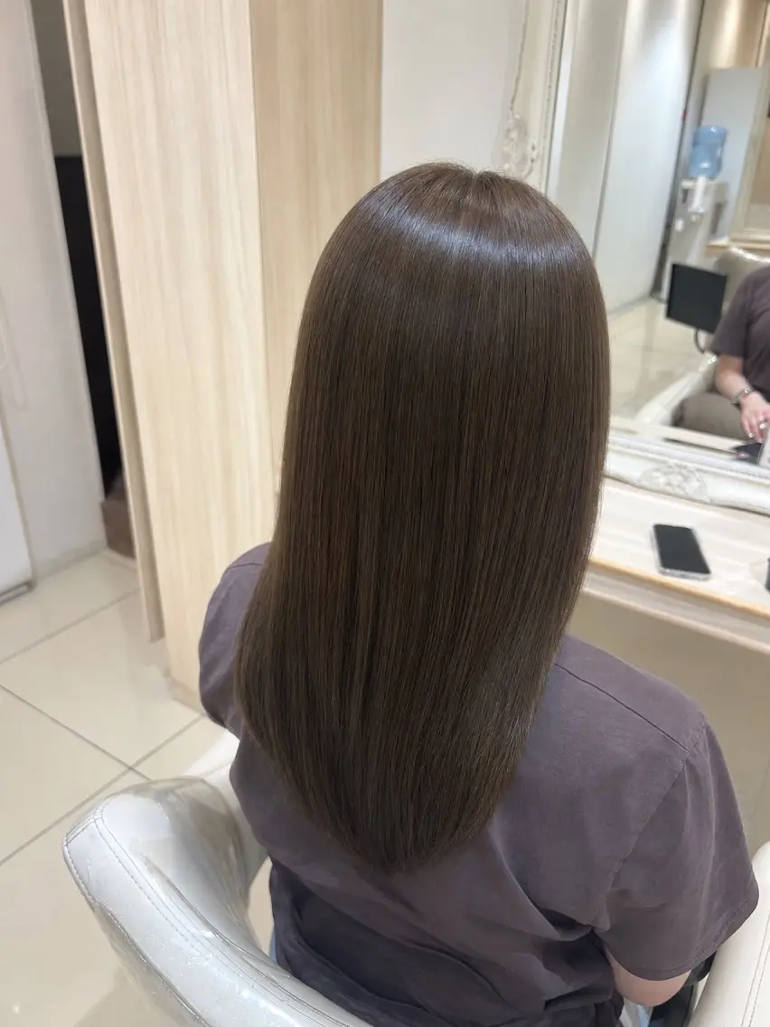 カラー ヘアカラー トリートメント モデル様募集中 🤍𐙚アンジュのヘアスタイル