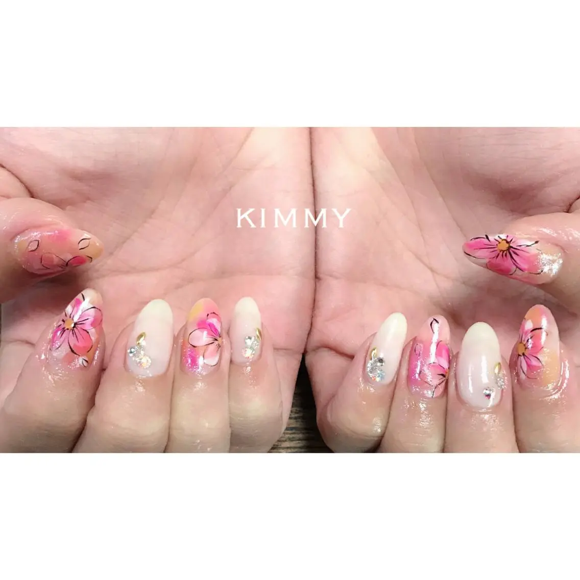 ネイル ハンドネイル kimmy nailsのネイルデザイン