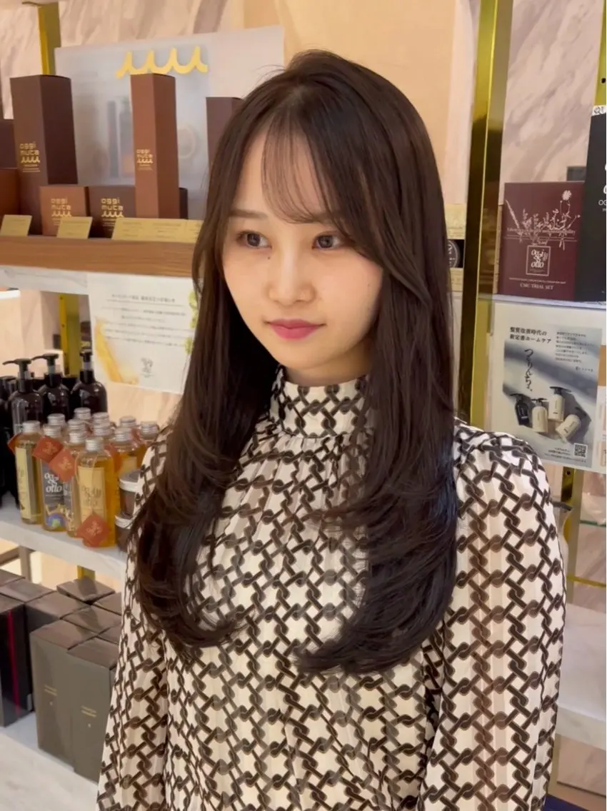 ロング カラー k-two top stylist 林原のヘアスタイル