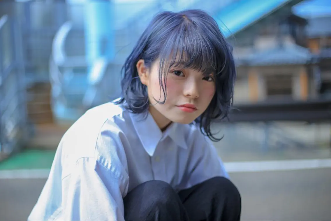 ミディアム 見原   一秀のヘアスタイル