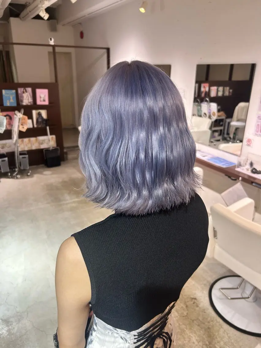 【🌟ブリーチで憧れのハイトーンに💫】ダブルカラー(ブリーチ込み)➕カット➕ルミエール3stepトリートメント🧸の写真