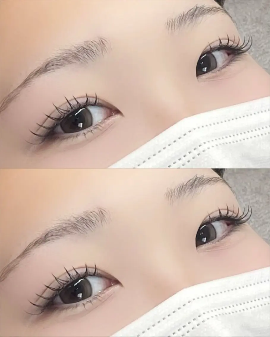 【学校・仕事OK】ナチュラル✨️ダブルラッシュ120本の写真