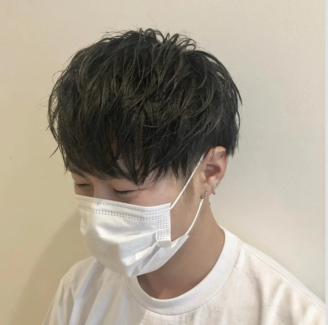 ショート ヘアアレンジ メンズ 美容室sand 横浜のヘアスタイル