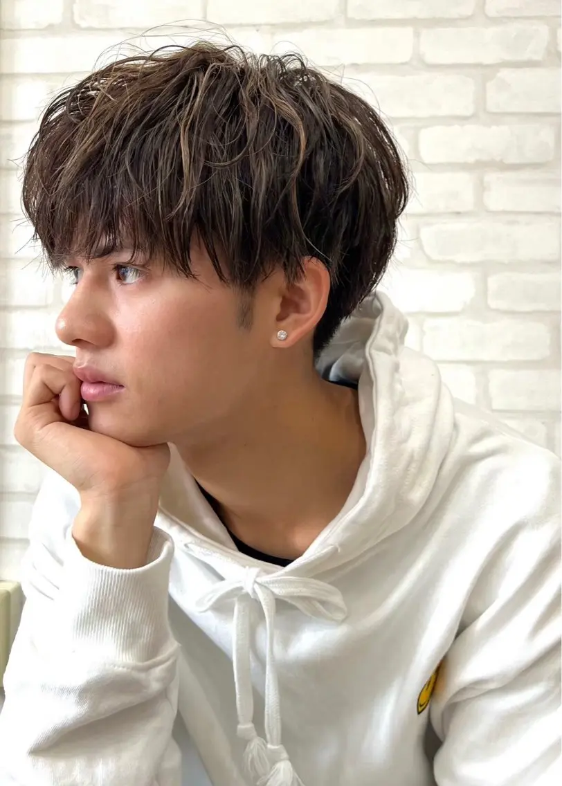ショート メンズ 髙野 未衣菜のヘアスタイル