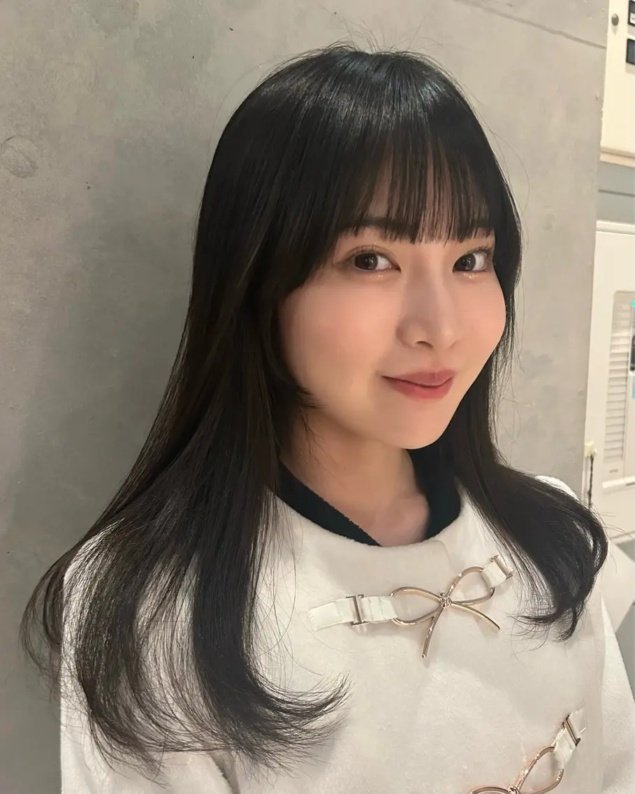 ロング Riko/ カットモデル募集❤︎のヘアスタイル
