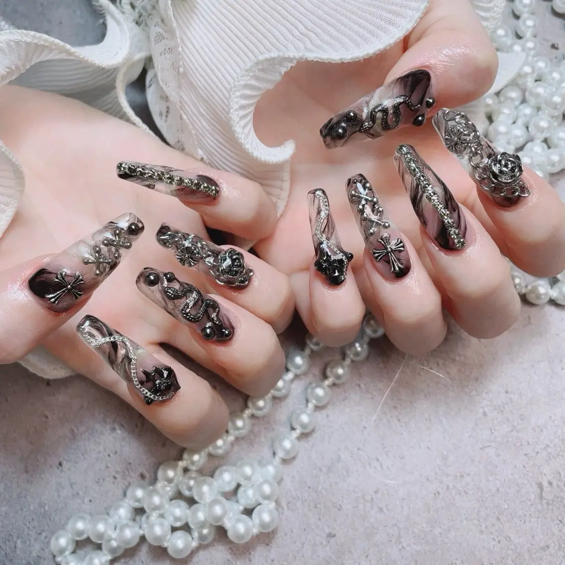 ネイル ハンドネイル 🤎Yun nail salon🤎のネイルデザイン