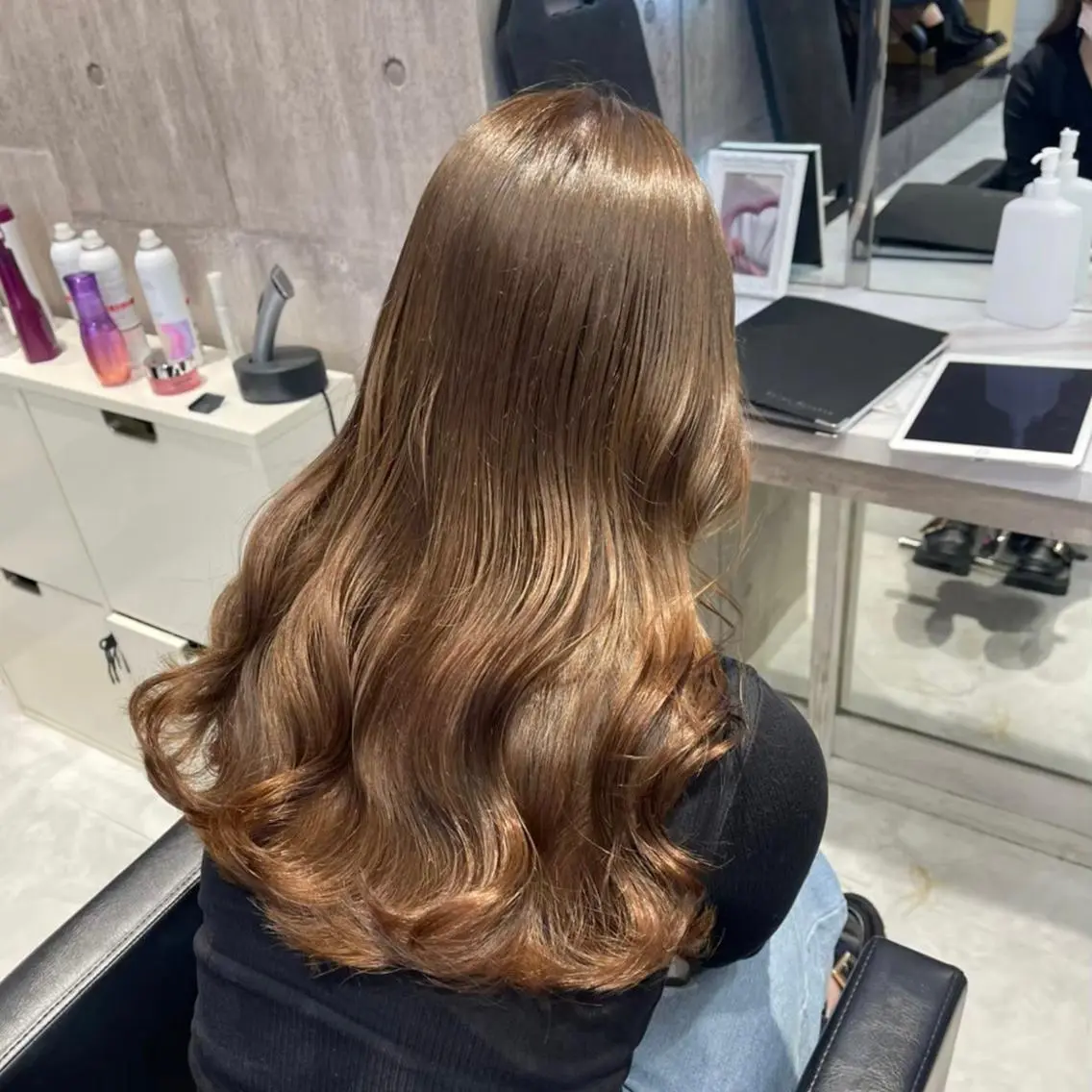 〖 リピーター様のメンテナンスはコレッ💓〗カラー➕カット➕ケラチントリートメント💒💓の写真