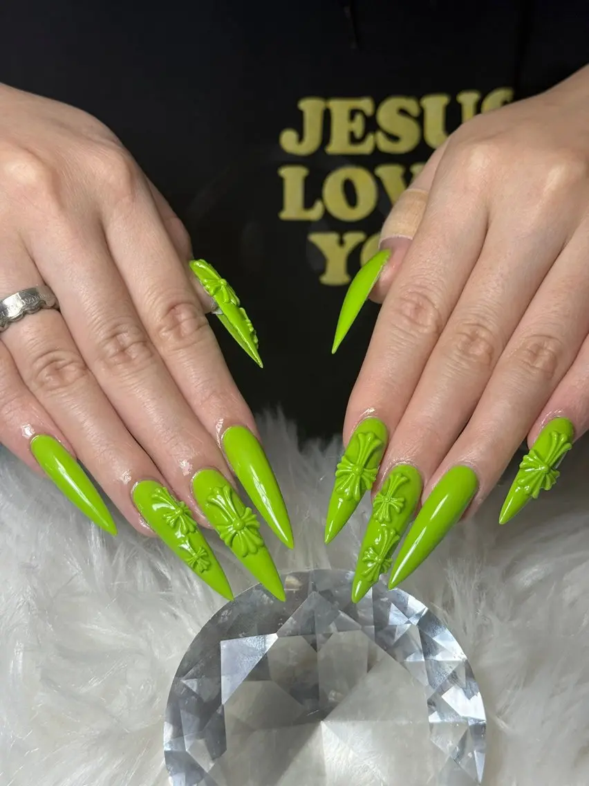 ネイル アートネイル オーロラネイル チークネイル 長さ出し フットネイル ハンドネイル 銀河_ Chan nailsのネイルデザイン