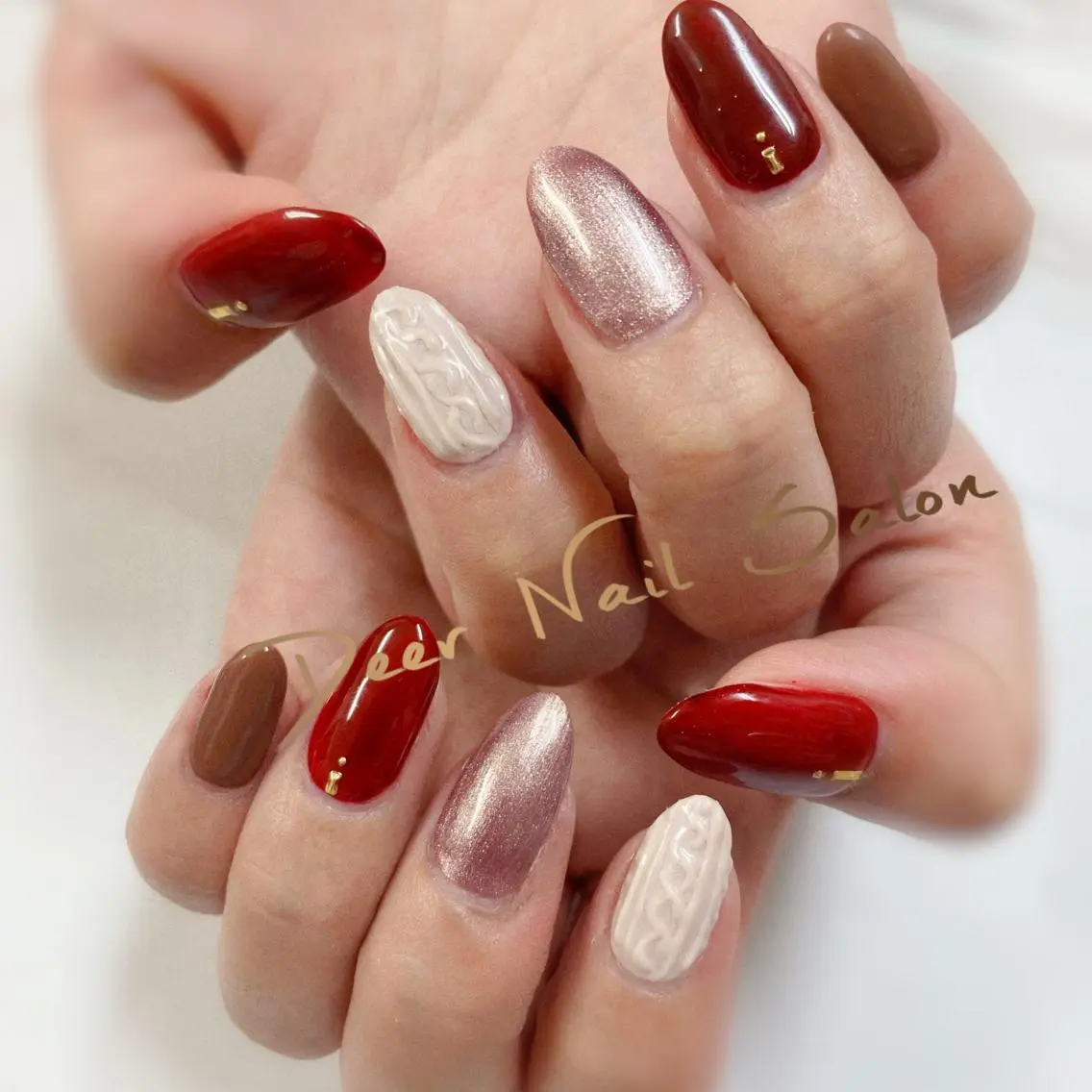 ネイル ハンドネイル Peachy 🍑のネイルデザイン