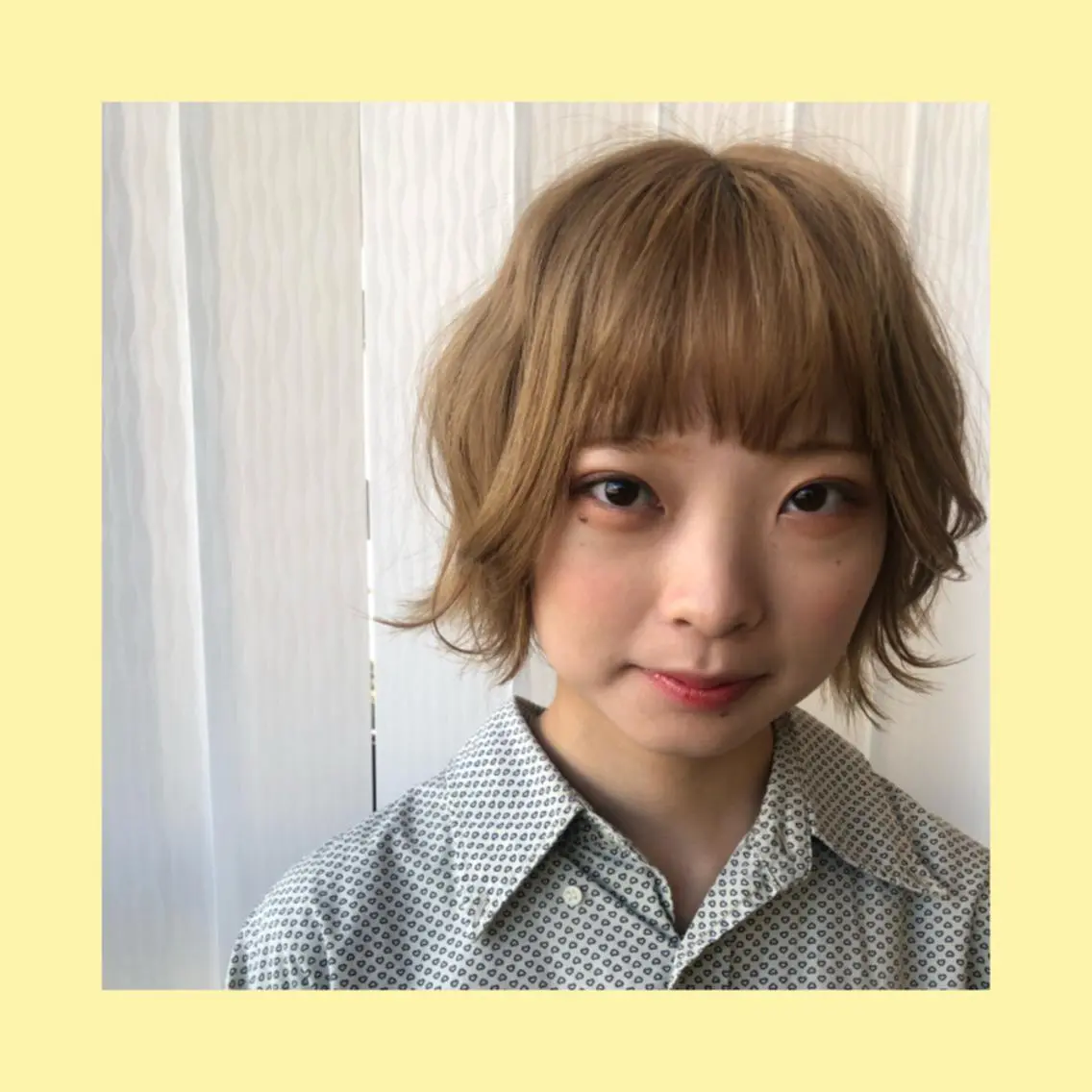 ショート ショートヘア 森本　舞✴︎ 似合わせパーマのヘアスタイル