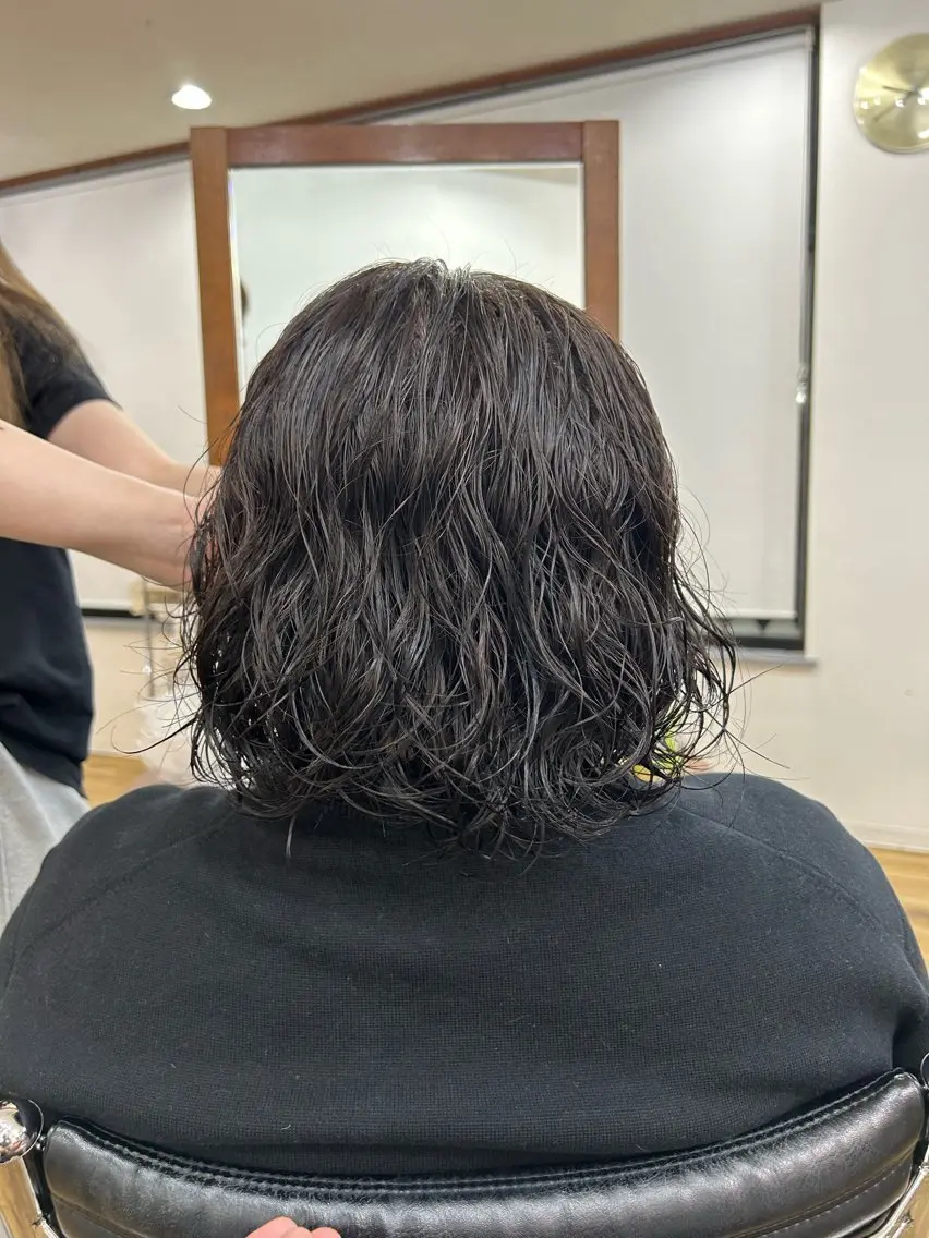 パーマ ⭐️美髪矯正 透明感 nobuのヘアスタイル