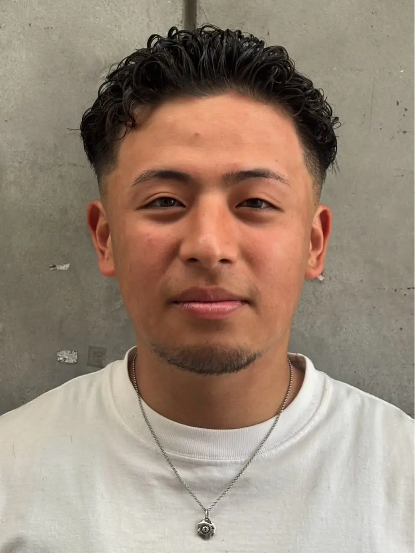パーマ カット パーマ 佐古 達平のヘアスタイル