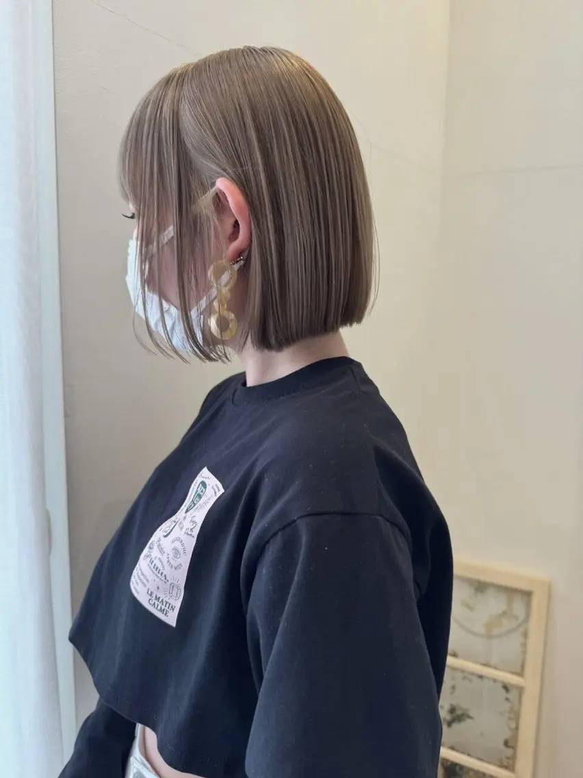 🍀ボブカット🍀カットモデルの為¥0✨️ ※営業後からのご案内になりますの写真