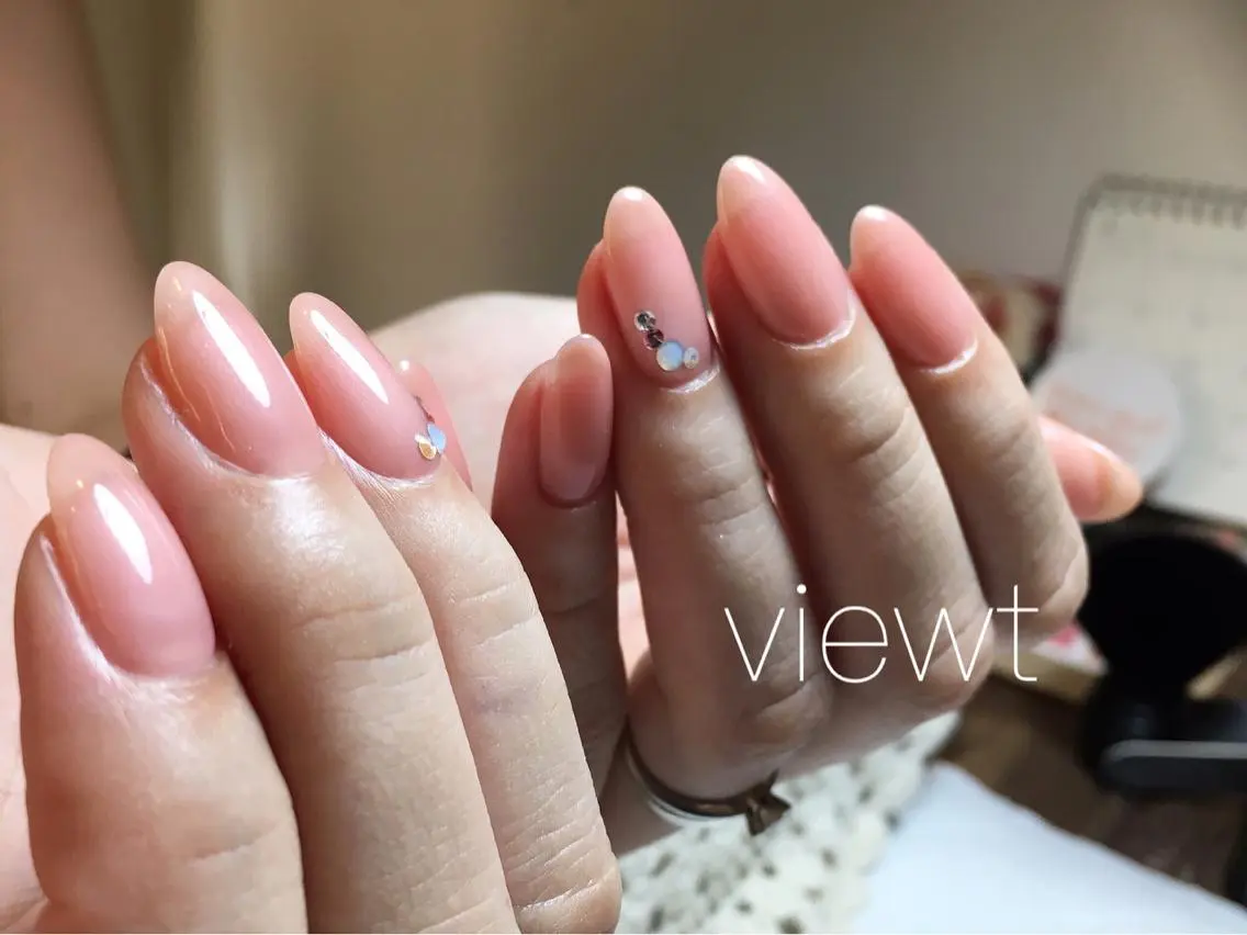 【お薦めちゅるんワンカラー💅】◎マオジェル使用1カラー💅の写真