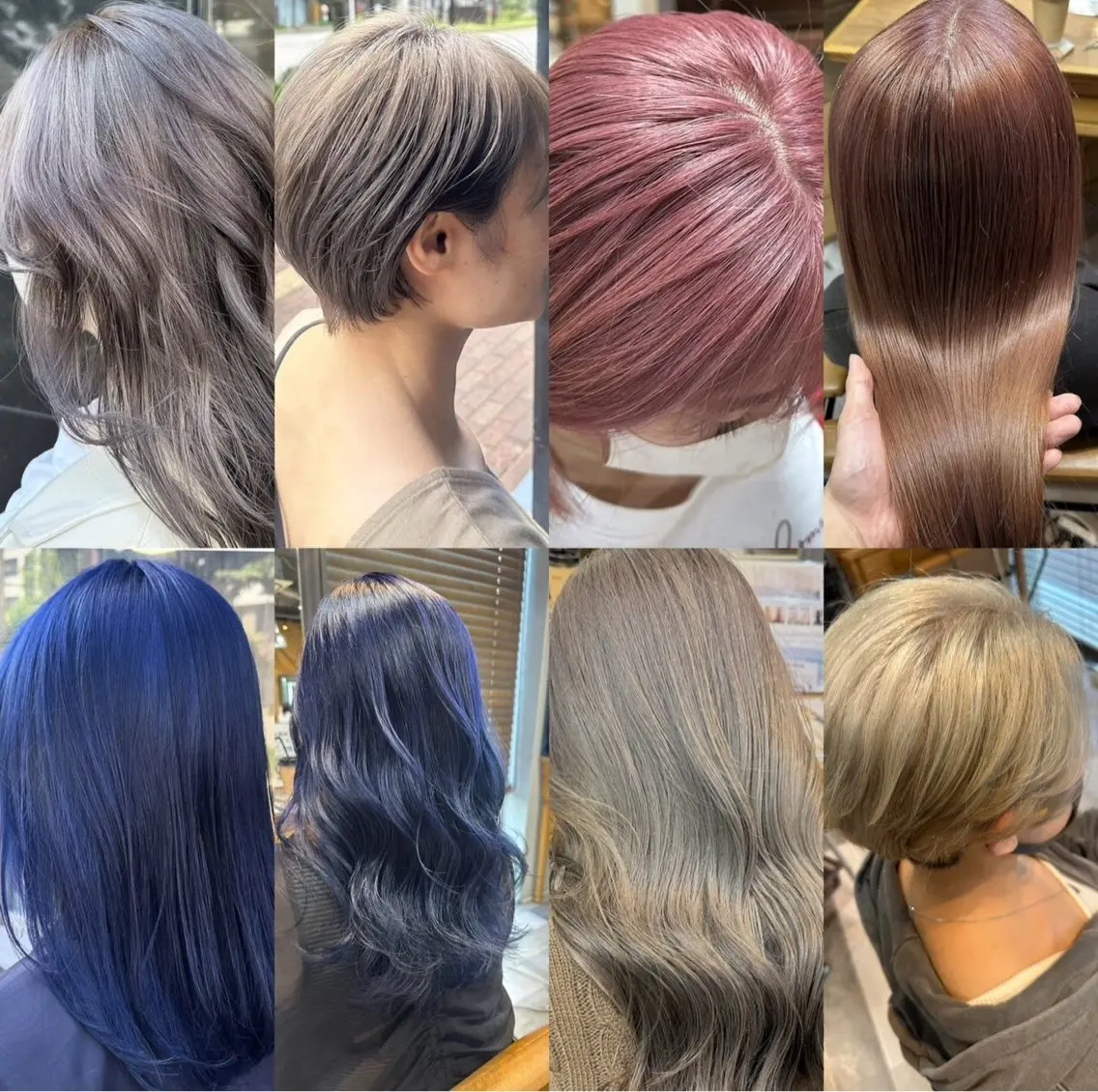 【ミニモ限定/ハイトーン人気】カット+ケアブリーチダブルカラー※17時半以降のご予約お願い致します!の写真