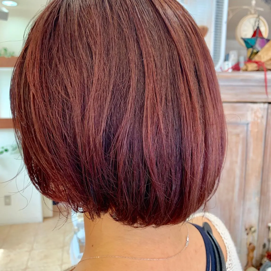 ミディアム カラー ヘアカラー トリートメント ヘアセット 🌸スタイリスト 山浦美恵のヘアスタイル