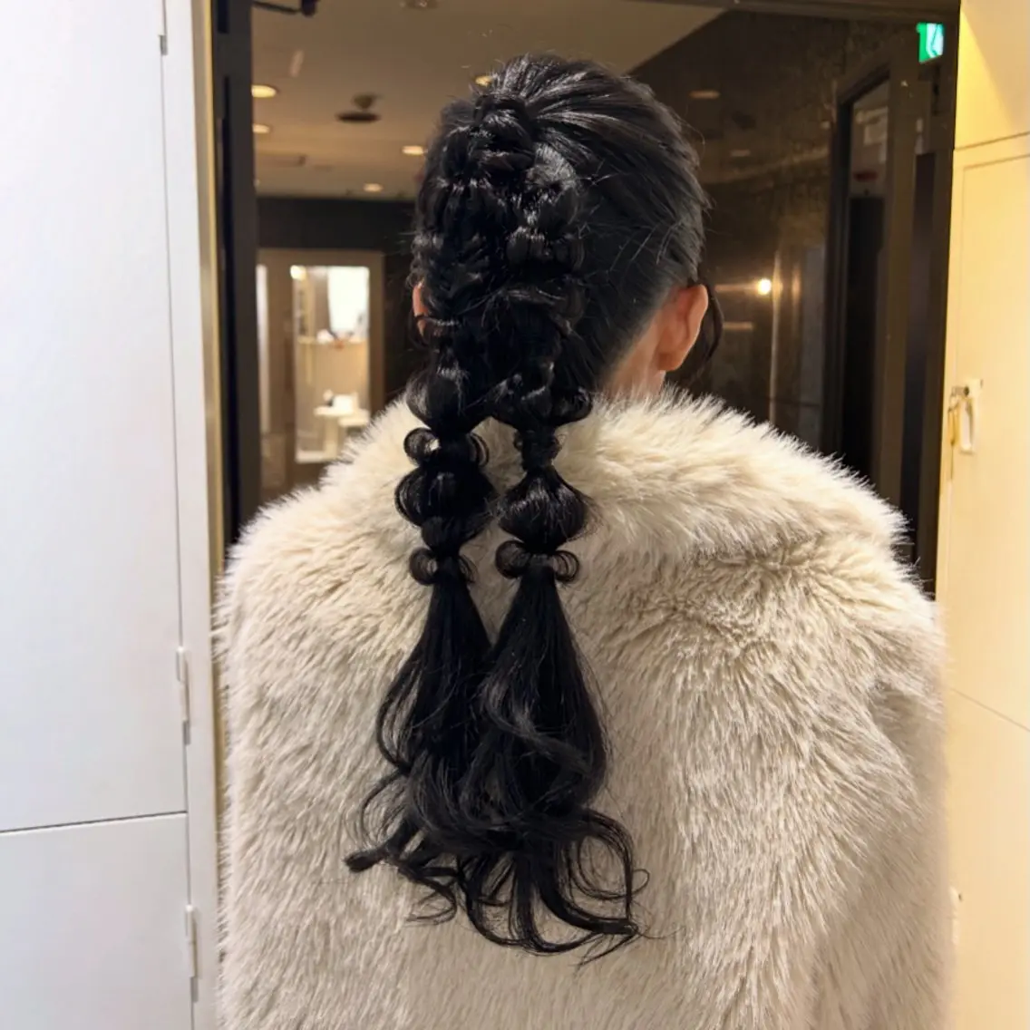 ロング ヘアアレンジ ヘアセット 大阪美容室 Rioのヘアスタイル