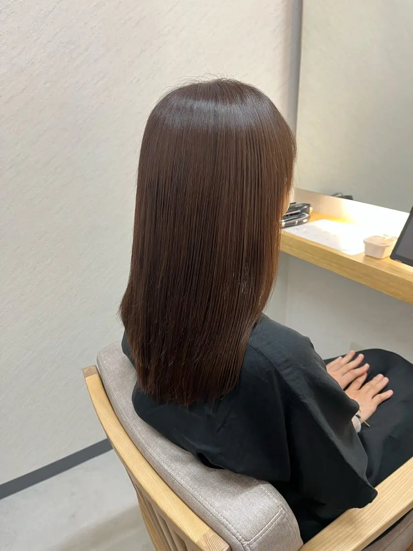 ロング ヘアカラー トリートメント 【ECLART】鈴木 なつみのヘアスタイル