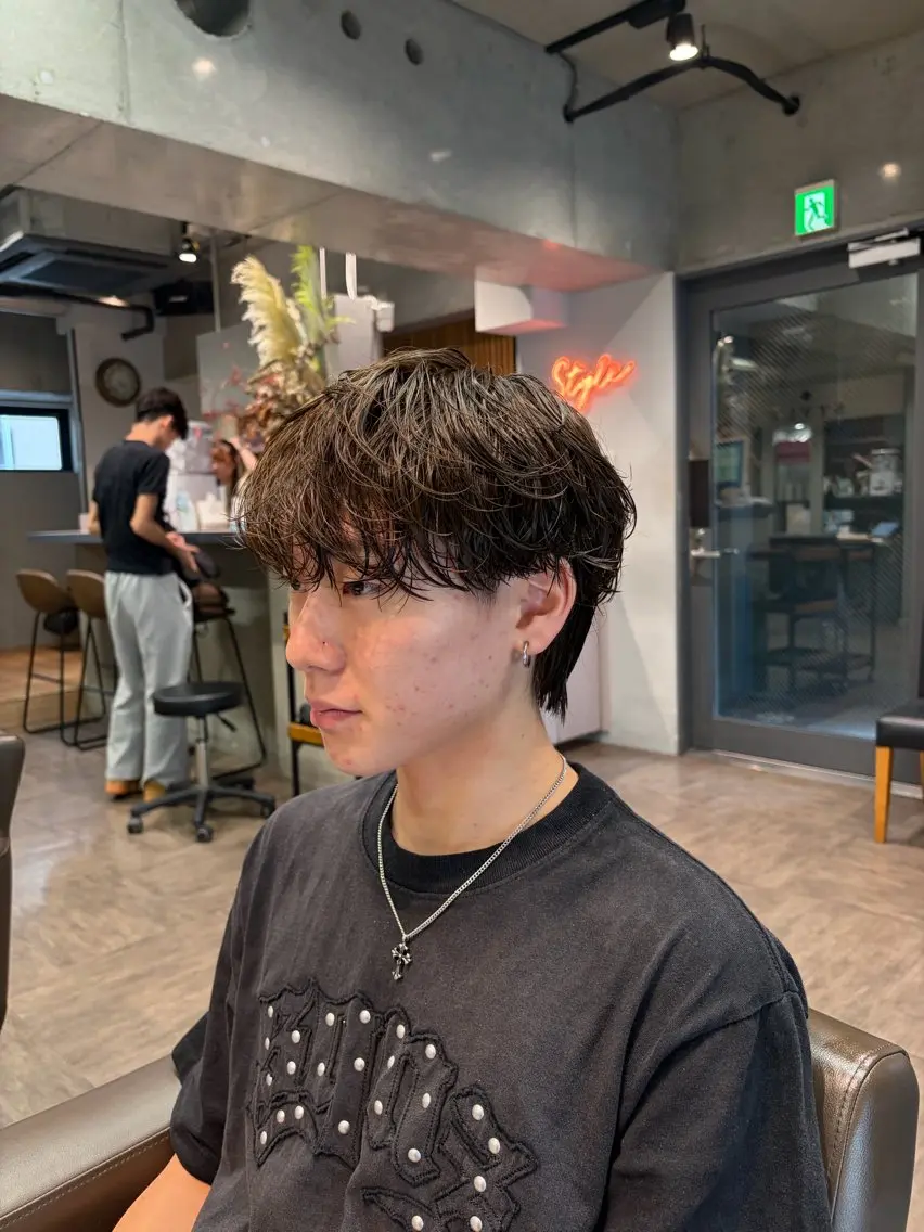 メンズ カット パーマ メンズカット パーマ飯野友喜のヘアスタイル