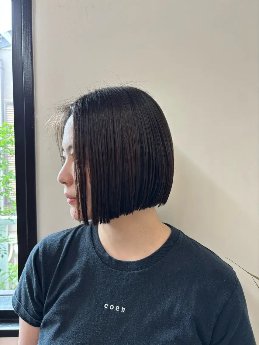ショート みぞぐち じゅりのヘアスタイル
