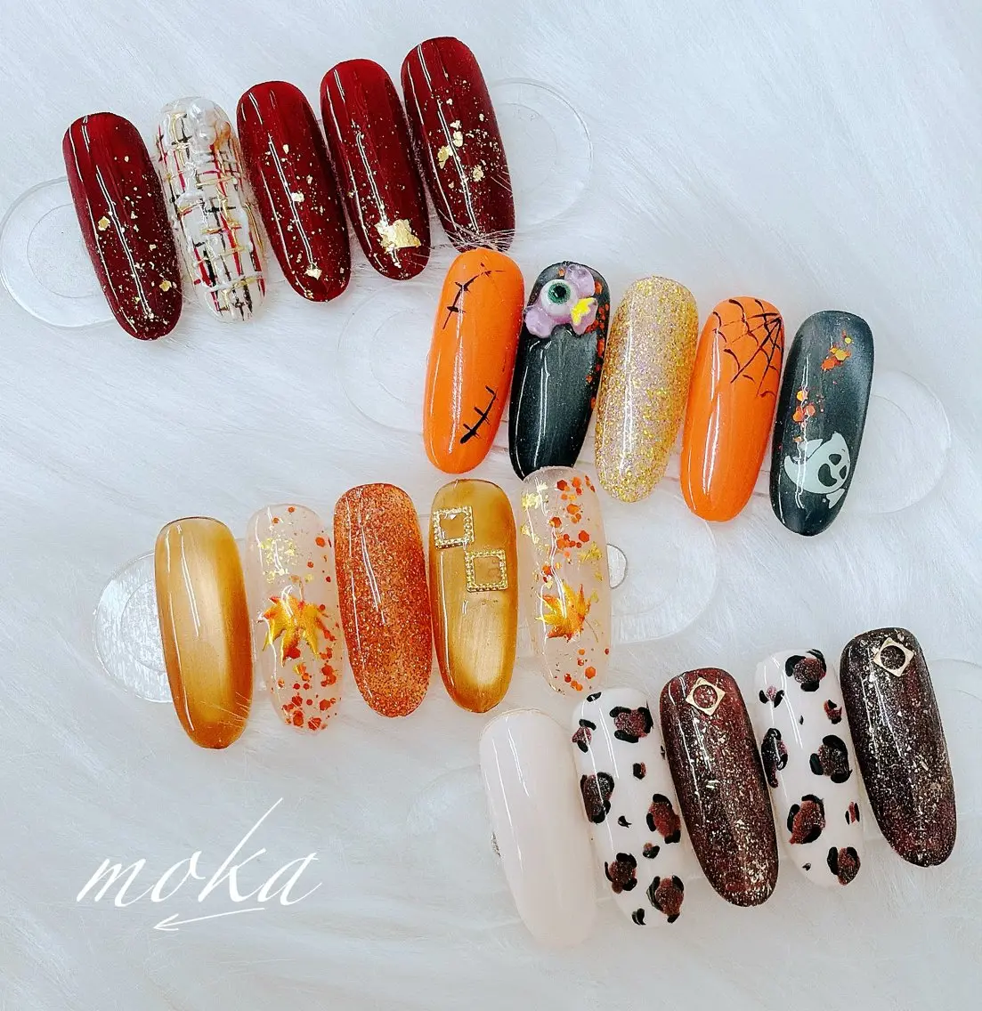 ネイル ハンドネイル ハンドケア 胡蝶蘭レディースサロ ンNailMOKAのネイルデザイン
