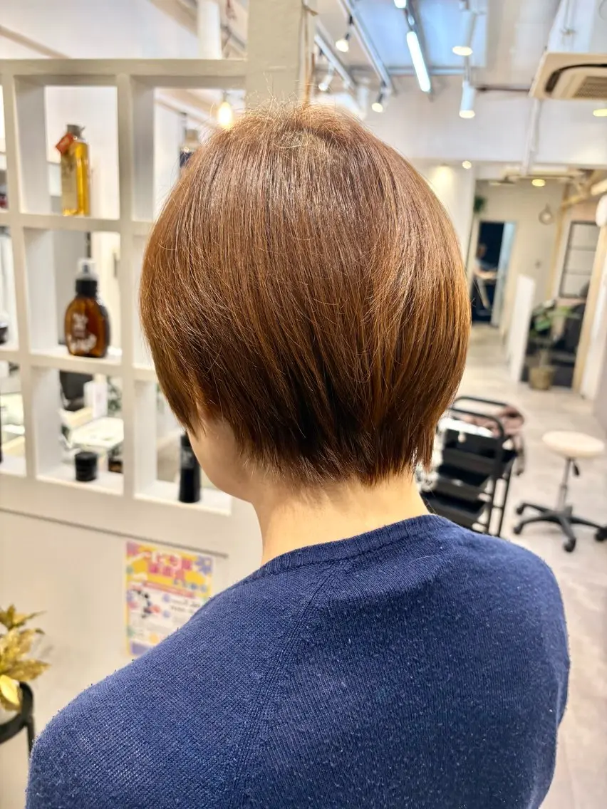 ショート 🥨伊藤みやこ🥨 カットモデル🌈のヘアスタイル