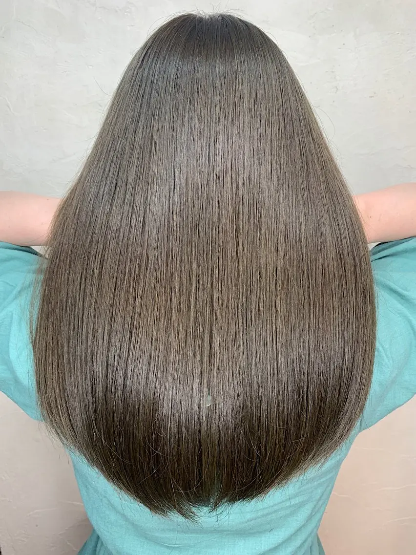 ロング クリュウ ヒロキのヘアスタイル