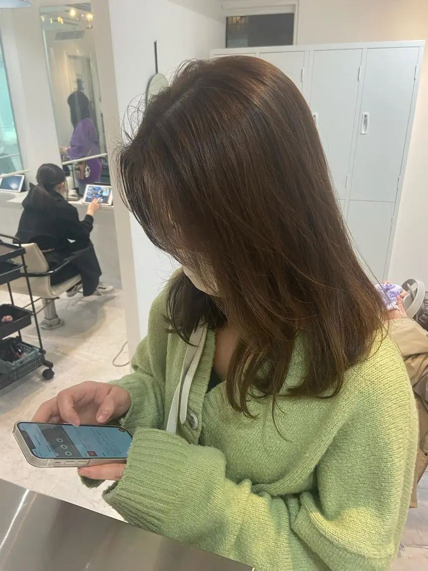 透明感ワンカラーの写真