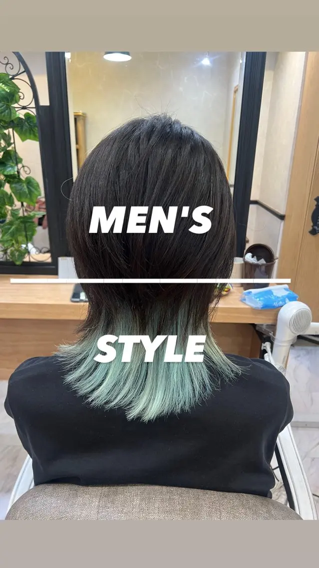 メンズ カット ヘアカラー 大人デザイン 🍃MORIKA🍃のヘアスタイル