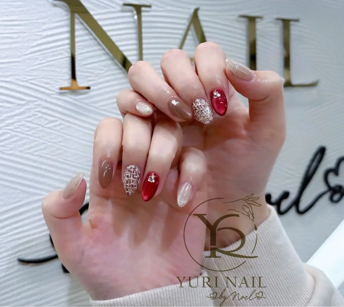 ネイル チークネイル フットネイル フレンチネイル 韓国ネイル 水色 ハンドネイル フットネイル ハンドケア YURI Nail NARITAのネイルデザイン